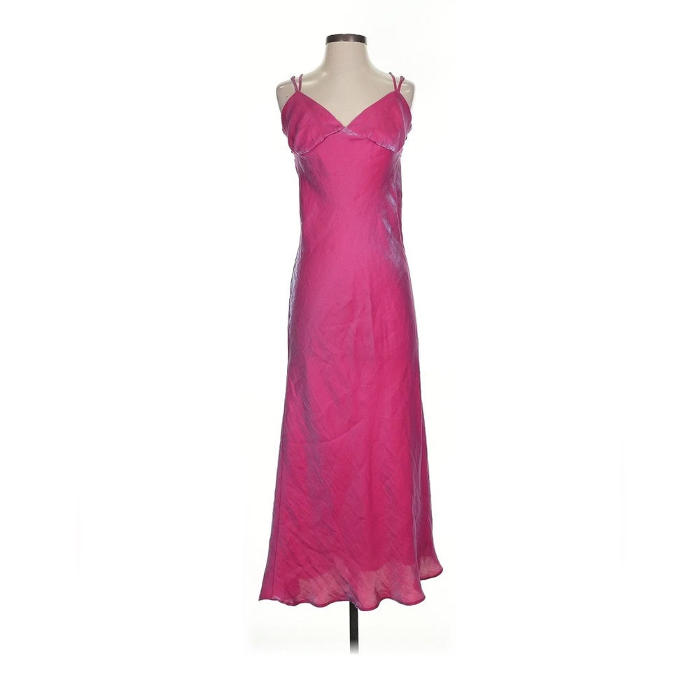 Elegant Pink Maxi Dress
